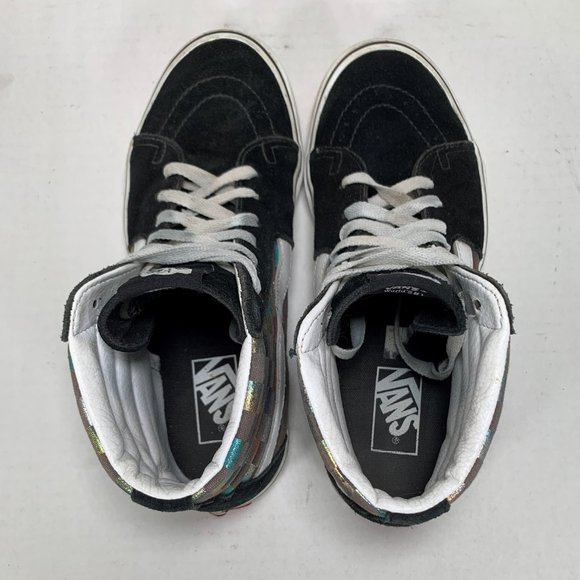 Vans Sk8-Hi Metallic Iridescent Checkerboard - Picture 7 of 9